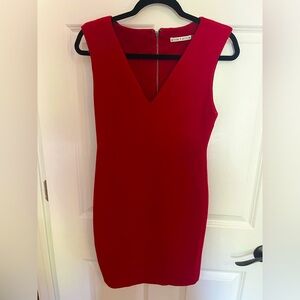 Alice + Olivia Little Red Dress